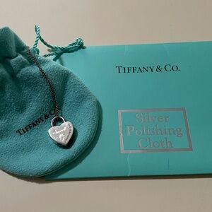 Tiffany & Co Heart Padlock Necklace “Sweet 16”